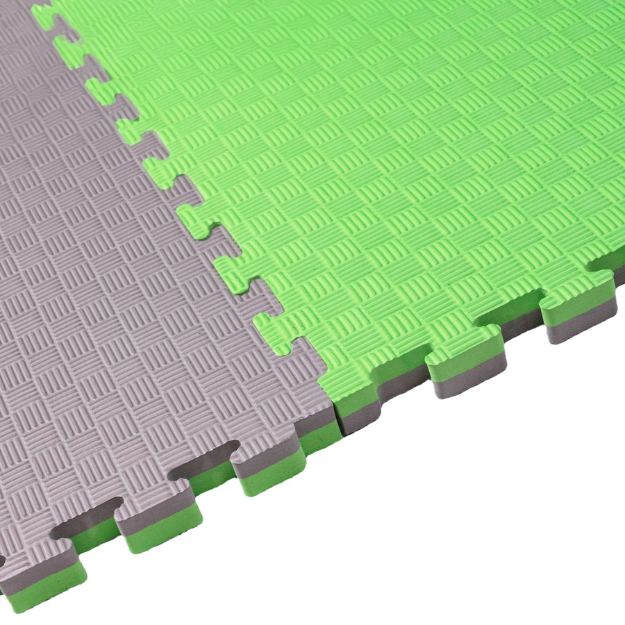 Mata PRO 3cm (100x100cm) - Szaro - Zielony
